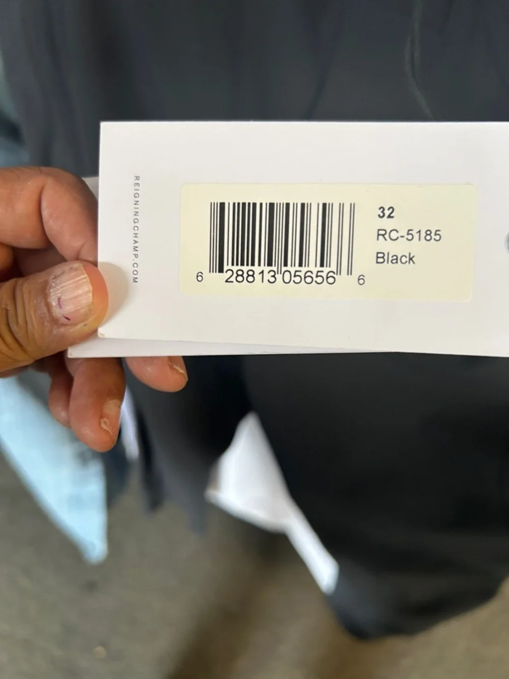 Reigning Champ Black Men's Dress Pants - Picture 2 of 5